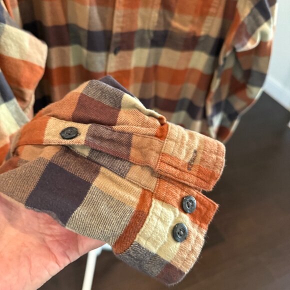 COLUMBIA Men's Flannel Plaid Shirt XXL - Picture 4 of 7